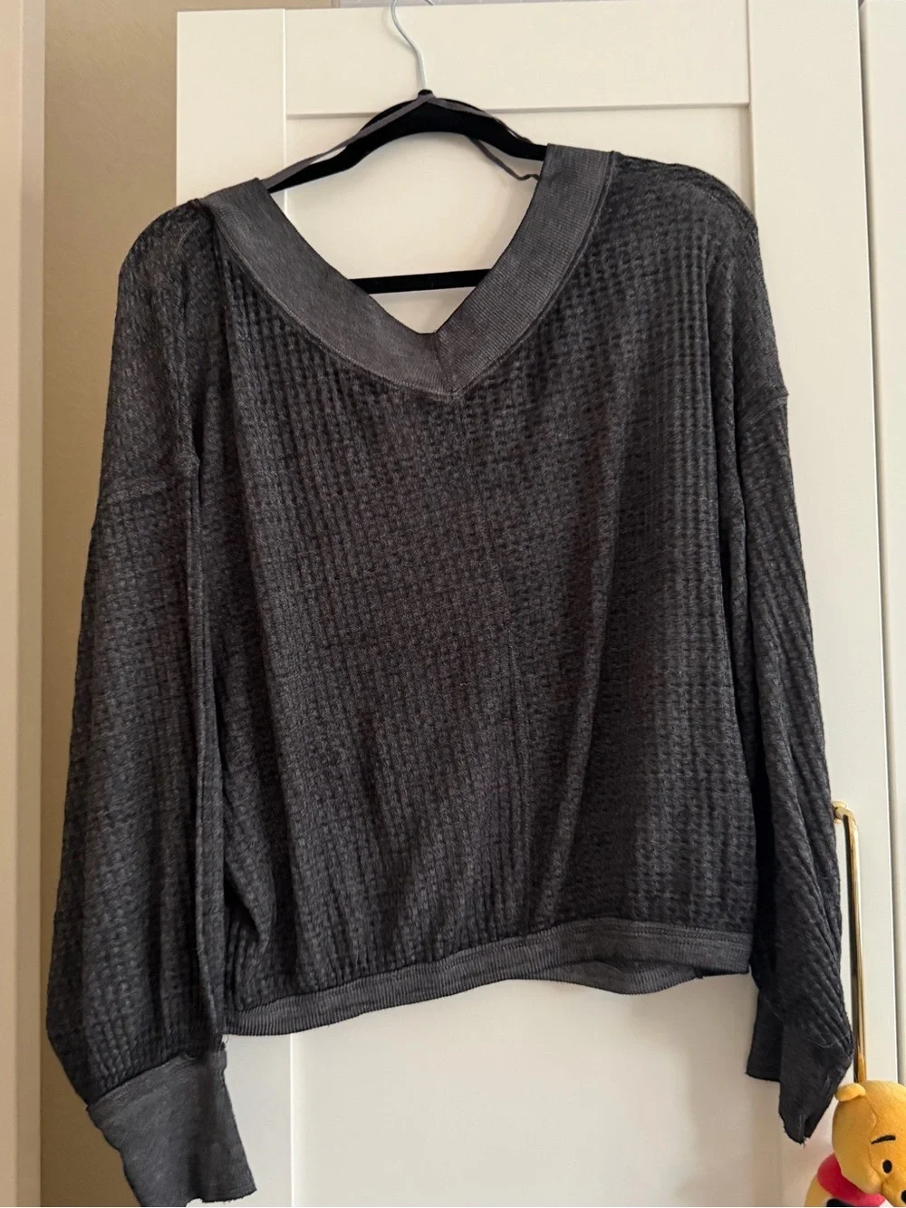 Free People relaxed waffle